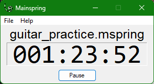 Mainspring screenshot
